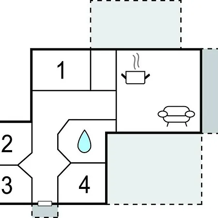 Nyaraló 4 Bedroom Pet Friendly In Bindslev